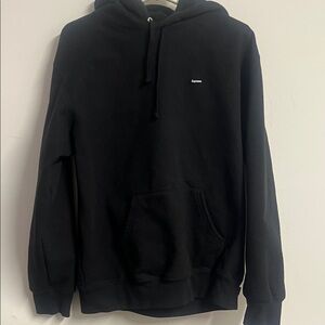 Supreme Classic Black Hoodie